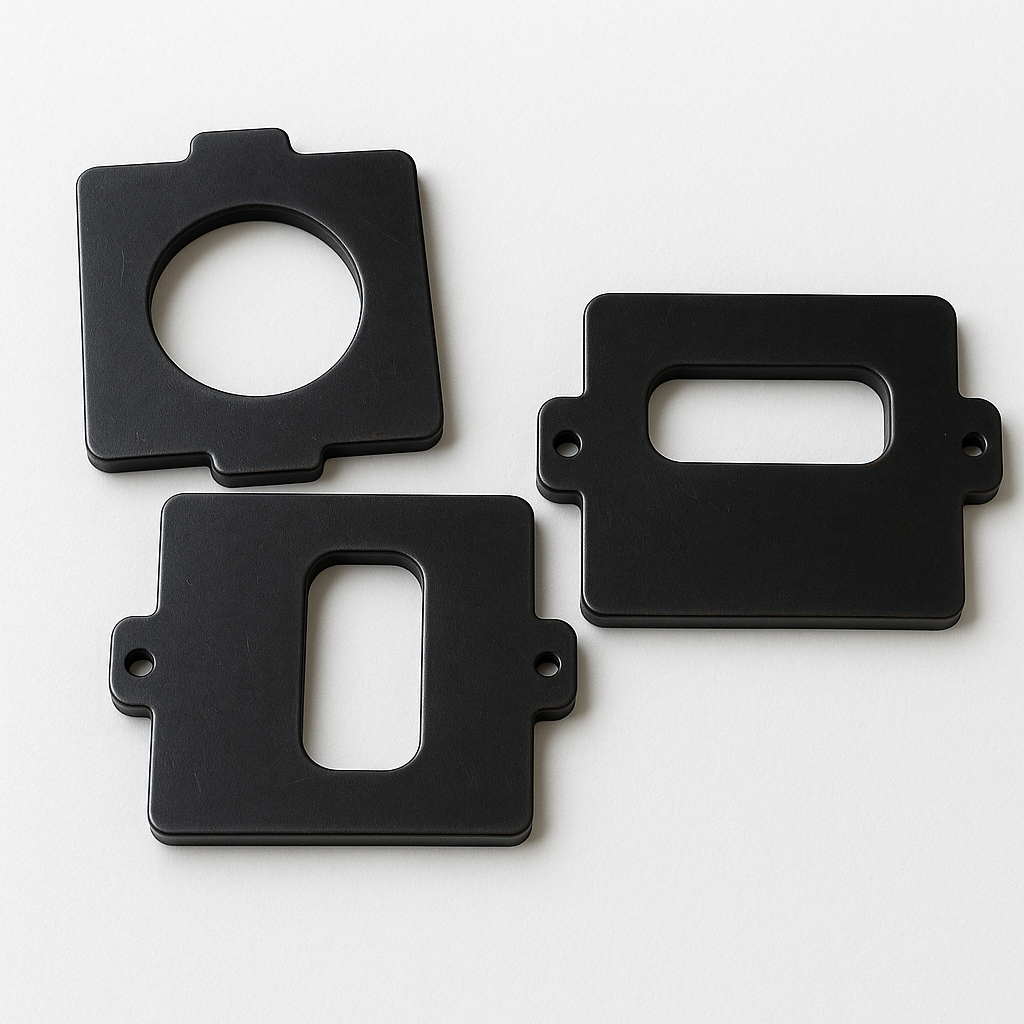 Metal maskeleme plakaları seti